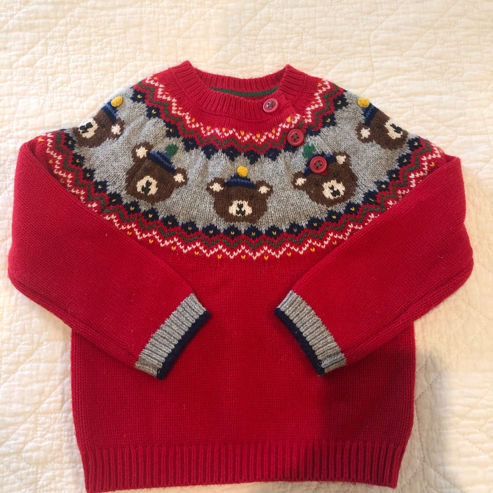 Baby Boden Holiday Sweater